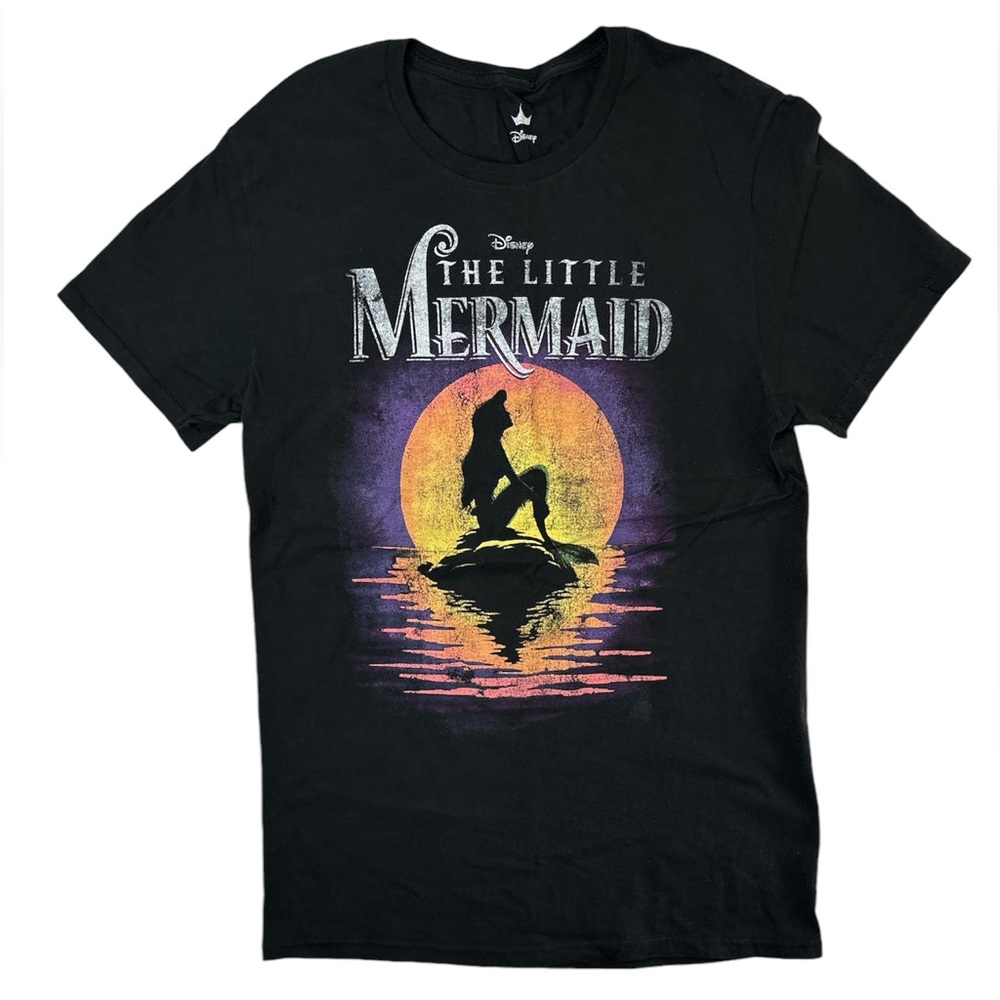 Disney The Little Mermaid Princess Ariel Graphic T-Shirt Adult Unisex Size S